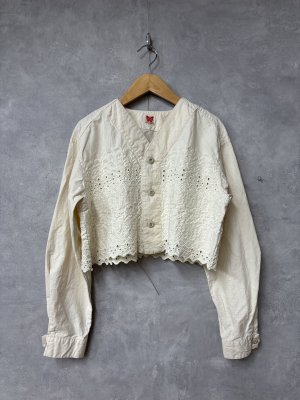 画像1: 2026春夏　GTH　  カットワーク ファティーグ ショートJK　　11；生成　　サイズ；F (1)