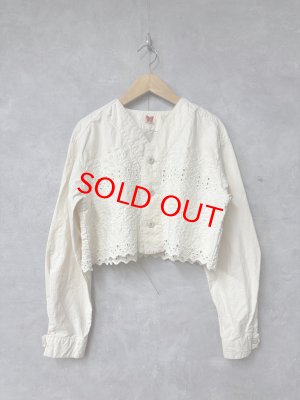 画像1: 2026春夏　GTH　  カットワーク ファティーグ ショートJK　　11；生成　　サイズ；F (1)