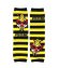 画像1: HYSTERIC MINI 　LITTLE BEE ボーダー レッグウォーマー　　 (1)