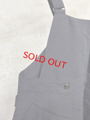 画像3: 2026春夏　FITH  　綿麻高密度　ウェザーサロペットスカート　4；紺 (3)