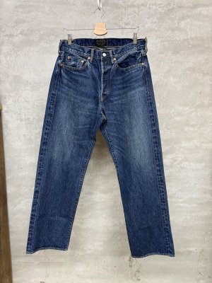 画像1: 2026春夏　MARET(マレ) 　　セルビッチデニム5Pポケットパンツ　　14；ブルー (1)