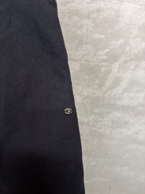 画像2: 2026春夏　FITH  　綿麻高密度　ウェザーサロペットスカート　4；紺 (2)