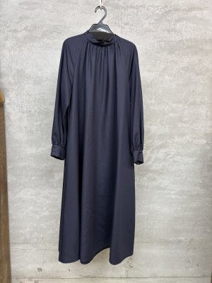 画像1: grin　ディアクロス ラグランワンピース　490；ネイビー　　サイズ；2 (1)