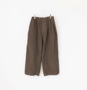 画像1: Veritecoeur   ガーメントダイパンツ   brown   サイズ；F (1)