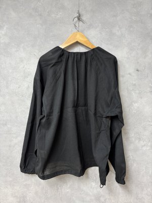 画像4: YARRA NEU　シアーノーカラーギャザーブルゾン　	 99_BLACK　　サイズ；FREE (4)