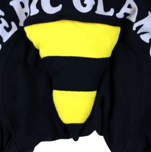 画像3: MY FIRST HYSTERIC  LITTLE BEE しっぽ付き ブルマ　10；ブラック (3)