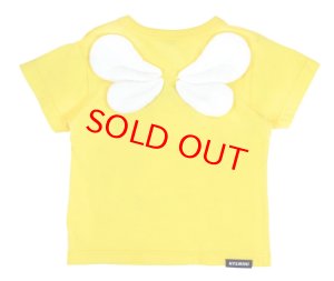 画像2: Hystericmini　　LITTLE BEE 羽付き 半袖Tシャツ　　60；イエロー (2)