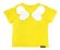 画像2: Hystericmini　　LITTLE BEE 羽付き 半袖Tシャツ　　60；イエロー (2)