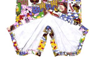 画像3: MY FIRST HYSTERIC  SCRAP PATCHWORK総柄 2WAYALL　　44；ブルー　サイズ；FREE(60-70cm)  (3)