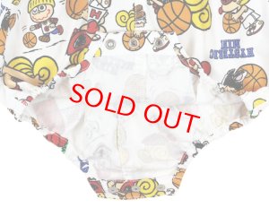 画像3: MY FIRST HYSTERIC　　HYSTERIC MINI HOOPS総柄 サロペット       04;ホワイト系　　サイズ；M(90cm) (3)