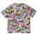 画像2: Hystericmini　HYSTERIC MINI IN WONDERLAND総柄 Viscotex 半袖Tシャツ　　44；ブルー系 (2)
