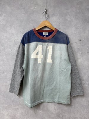 画像1: 2026春夏 　DENIMDUNGAREE　ビンテージテンジク 41 TEE　92；クレイジー (1)