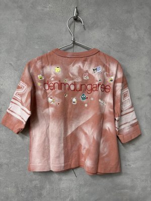 画像2: 2026春夏 　DENIMDUNGAREE　　サンリオキャラクターズ　シールプリント　TEE　6；ピンク (2)