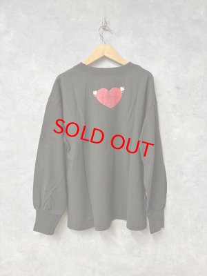 画像4: 2026春夏　GTH　　テンジク　HALLO KITTY　TEE　17；チャコール　サイズ；01 (4)