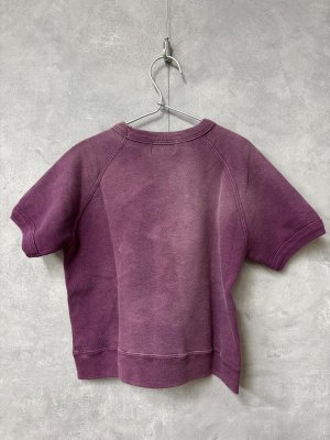 画像2: 2026春夏 　DENIMDUNGAREE　ビンテージウラケ PENNIE S/Sスウェット　　12；パープル (2)