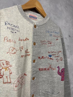 画像2: 2026春夏 　DENIMDUNGAREE　　ウラケ ラクガキ JK　　91；クレイジー (2)