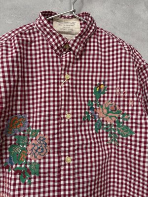 画像2: 2026春夏　GTH　　イロドリ シャツ　　5；赤 (2)