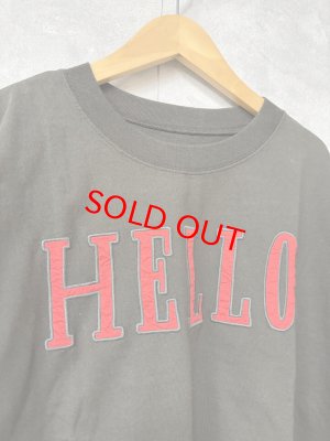 画像2: 2026春夏　GTH　　テンジク　HALLO KITTY　TEE　17；チャコール　サイズ；01 (2)