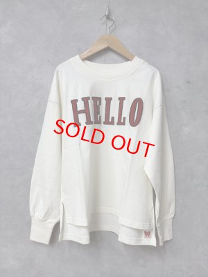 画像1: 2026春夏　GTH　　テンジク　HALLO KITTY　TEE　1；白　　サイズ；01 (1)