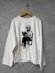 画像1: ALL HOURS 　　6.0oz MIDI WEGHT L/S TEE BOOK LOVER     A.WHITE    サイズ；1 (1)