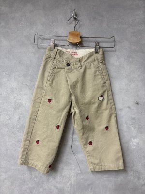 画像1: 2026春夏　GTH　　チノ　KITTY　ヘンケイ　パンツ　　16；ベージュ (1)