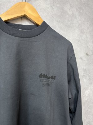 画像4: 2026春夏groovycolors　  GC×HAPlDANBUl Long Sleeve Tee　　17；チャコール (4)