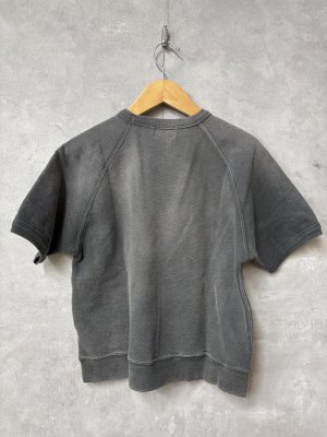 画像2: 2026春夏 　DENIMDUNGAREE　ビンテージウラケ PENNIE S/Sスウェット　　17；チャコール (2)