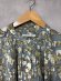 画像2: LILOU+LILY 　BLOCK PRINT BLOUSES  　　A.BLUE　size:38 (2)