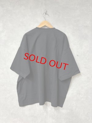 画像3: nunuforme 　 ラインプリントT(アダルト)　Black (3)