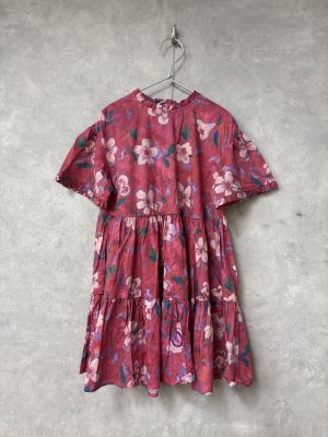 画像1: 2026春夏　FITH  　リバティギャザーワンピース　6；ピンク (1)