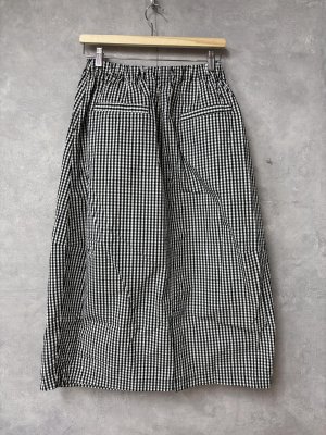 画像3: YARRA 　バックサテンサイドタックスカート　97；ブラック　FREE (3)