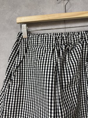 画像2: YARRA 　バックサテンサイドタックスカート　97；ブラック　FREE (2)