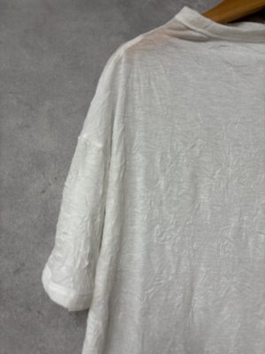 画像2: ヴァンブラン vent blanc　　65/-　T/Cワッシャーデザインプルオーバー　　BLACK　　サイズ；F　 (2)