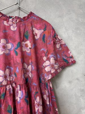 画像2: 2026春夏　FITH  　リバティギャザーワンピース　6；ピンク (2)