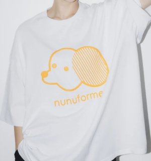 画像2: nunuforme 　gumigumi inuinuT(アダルト)　White (2)