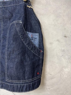 画像2: 2026   快晴堂　　ベスト　1；インディゴ　　　サイズ:F (2)