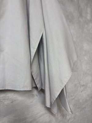 画像2: gomme 　シャツ　2;薄グレー　　サイズ；M (2)