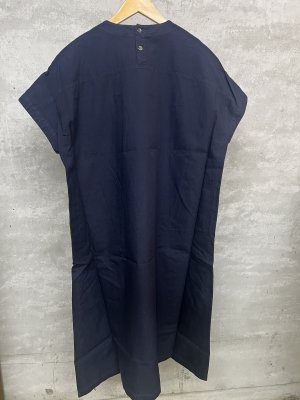画像3: NATURAL LAUNDRY 　Sオックススモッグワンピース　　480；ネイビー　サイズ2 (3)