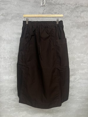 画像1: NATURAL LAUNDRY 　バックツイルカーゴスカート　　690:ブラウン　　サイズ2 (1)