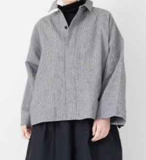 画像4: Veritecoeur   コンパクトシャツ 　　　CHIDORI　　  サイズ；F (4)