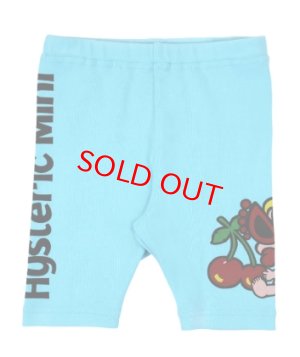 画像1: MY FIRST HYSTERIC　　MINI&FRIENDS 5分丈レギンス　　40；ブルー　　サイズ；90 (1)