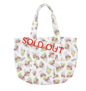 画像2: MY FIRST HYSTERIC　ANGEL MINI総柄 ペアレンツバッグ　　04；ホワイト系 (2)