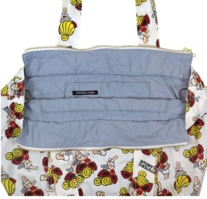 画像5: MY FIRST HYSTERIC　ANGEL MINI総柄 ペアレンツバッグ　　04；ホワイト系 (5)