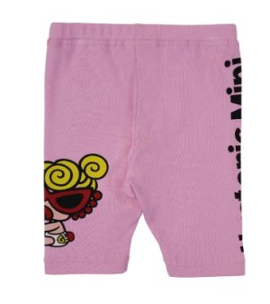 画像2: MY FIRST HYSTERIC　　MINI&FRIENDS 5分丈レギンス　　27；ペールピンク　　サイズ；90 (2)