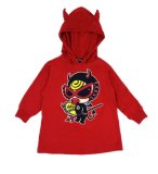 MY FIRST HYSTERIC DEVILKIN 羽付き 長袖ロンパース 00；ホワイト