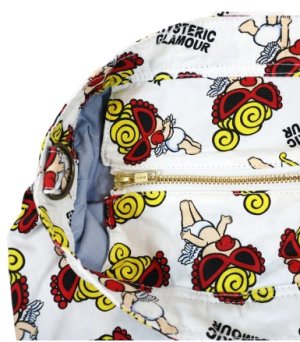 画像6: MY FIRST HYSTERIC　ANGEL MINI総柄 ペアレンツバッグ　　29；ピンク系 (6)