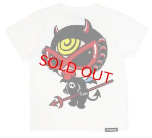 画像2: MY FIRST HYSTERIC　LOOPLUS DEVILKIN 半袖Tシャツ　　00:ホワイト (2)