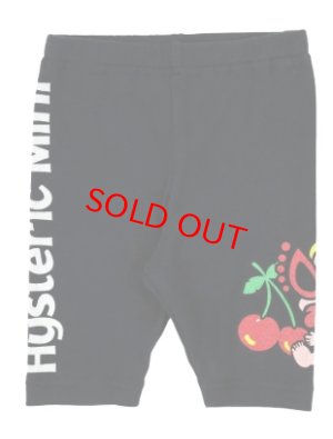 画像1: MY FIRST HYSTERIC　　MINI&FRIENDS 5分丈レギンス　　10；ブラック　　サイズ；90 (1)