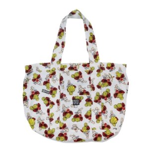 画像1: MY FIRST HYSTERIC　ANGEL MINI総柄 ペアレンツバッグ　　04；ホワイト系 (1)