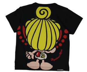 画像2: MY FIRST HYSTERIC　　GREAT HYSTERIC MINI 半袖Tシャツ 　　10:ブラック (2)